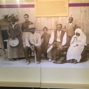 Photo of Harriet Tubman, from College Prep visit to the Harriet Tubman house