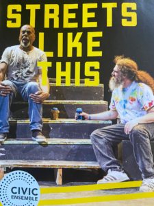 Civic Ensemble's Reentry Theater presents: Streets Like This, Spring 2020, Featuring Tony Sidle, CIU Alum