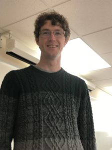 Matthew Caffrey,  Coordinator of Cornell student Math TA’s and Math instructor 2018
